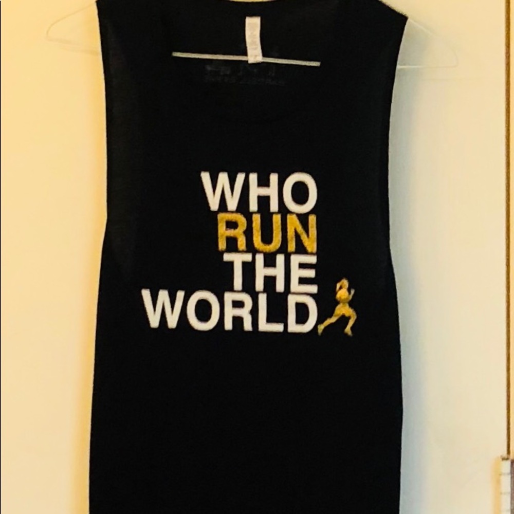 Barbell Babes Who Run The  World Tank
